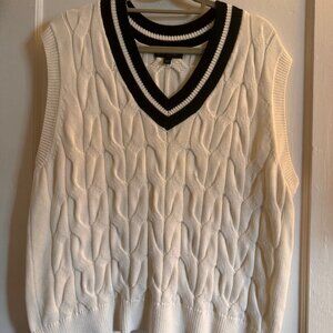 Banana Republic Cable Knit Sweater Vest